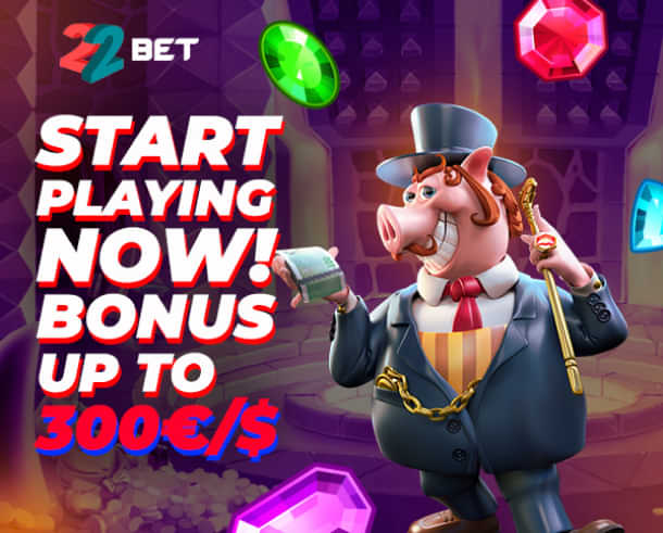 22bet Kasinobonukset